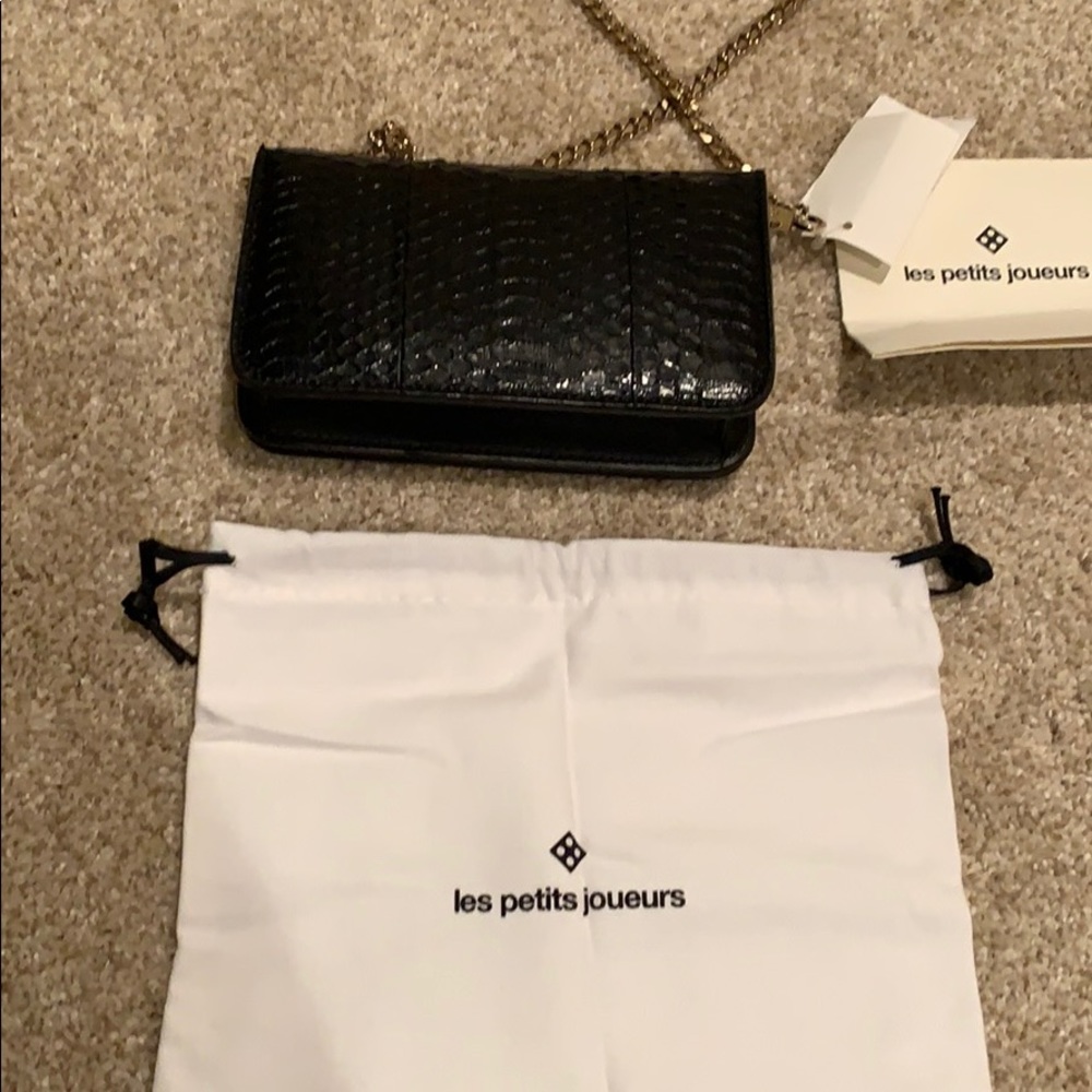 LES PETITS JOUEURS Micro Janis Golden Love NWT - Picture 3 of 5